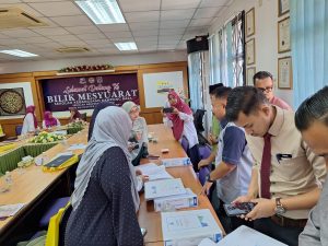 Lawatan Penanda Aras Unit Hal Ehwal Murid Jabatan Pendidikan Islam Negeri Terengganu. 