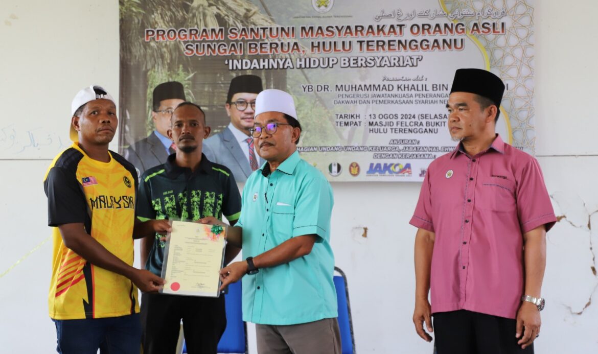 Program Santuni Masyarakat Orang Asli